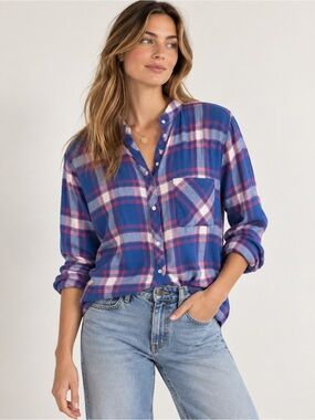 RAILS PLAID BUTTON DOWN